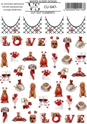 Слайдер для нігтів VS Nails CU №047 без зайвої плівки, фото 1