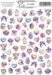 Слайдер для ногтей VS Nails CU №049 без лишней пленки, фото 1