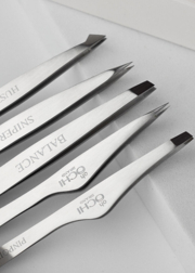 Пінцет професійний для брів Oh Ochi Hustler скошений, фото 3