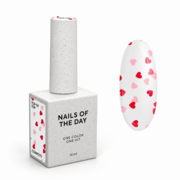 Top Nails Of The Day Kupidon top №01 красные и розовые сердца 10 мл, фото 1