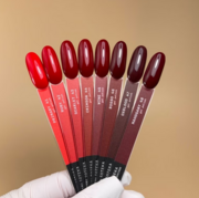 Набор гель-лаков Biblioteka Gel Polish Set Red Spectrum № 41-48 10 мл, фото 2