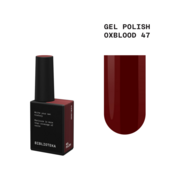 Гель-лак Biblioteka Red Spectrum №47 Oxblood Темный красно-бордовый 10 мл, фото 1