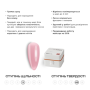 Гель моделюючий Gemely Fast Builder Gel №006 30 мл, фото 2