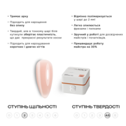 Гель моделирующий Gemely Fast Builder gel №019 15 мл, фото 2