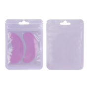 Патчи U -вырез силиконовые многоразовые для ресниц (1пара), фиолетовые, фото 1