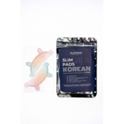 Валики силіконові для корейського ламінування вій Platinum 1 пара плоскі , фото 1