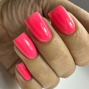 Гель моделюючий PNB Strong Iron Gel №020 Neon Coral Pink 8 мл, фото 3