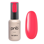 Гель моделюючий PNB Strong Iron Gel №020 Neon Coral Pink 8 мл, фото 1