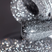 Гель-лак светоотражающий PNB Reflective Shock Effect №01 Silver 8 мл, фото 3