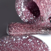  Гель-лак светоотражающий PNB Reflective Shock Effect №06 Ash Rose 8 мл, фото 2