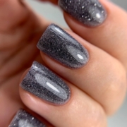 Гель-лак світловідбивний PNB ReflectiveShock Effect №09 Crystal Black 8 мл, фото 3