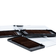 Вії Infinity темний шоколад 20 ліній C 0.085 10 мм, фото 2