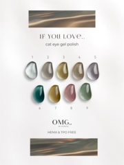 Гель-лак OMG.. My Darling If You Love Cat Eye №1 10 мл, фото 7
