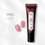 Гель для объемных дизайнов OMG..My Darling 5D Pudding №2 Pink 15 мл, фото 1