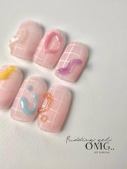 Гель для об'ємних дизайнів OMG..My Darling 5D Pudding №5 Blue 15 мл, фото 4