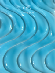 Гель для объемных дизайнов OMG..My Darling 5D Pudding №5 Blue 15 мл, фото 2