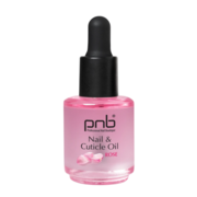 Олія для догляду за нігтями та кутикулою PNB Nail&amp;Cuticle Oil Rose 15 мл троянда, фото 1