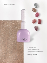 Гель-лак OMG..My Darling Rozzy Flash №2 10 мл, фото 4