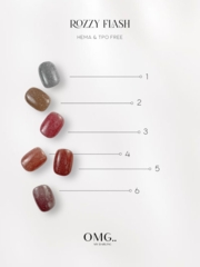 Гель-лак OMG..My Darling Rozzy Flash №2 10 мл, фото 3