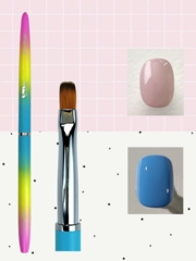 Пензлик для гелю OMG..My Darling Brush for gel 10 мм, фото 2