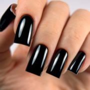 Гель-лак TUFI profi Ultra Black №02 черный 10 мл, фото 6