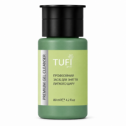 Жидкость для удаления липкого слоя TUFI profi Gel Cleanser с насосом 80 мл, фото 1