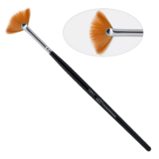 Пензлик для дизайну PNB 13D Nail Art Brush Fan 6-s віяловий 12 мм, фото 1