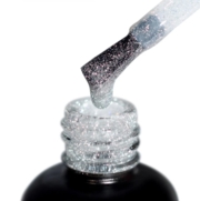 Топ світловідбивний без липкого шару PNB Shoсk Top Silver No Wipe 8 мл, фото 2