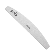 Пилка для нігтів PNB Nail file Gray Semicircle 180/240 півколо , фото 1