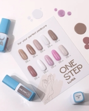 Гель-лак однофазный для педикюра Luna One step №1 8 мл, фото 3