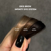  Фарба для брів Okis Brow Infinity Dye System Warm Brown 15 мл, фото 3