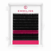Вії Emmiliss Pink чорні 10 ліній Mix CC 0.07 7-12 мм, фото 1