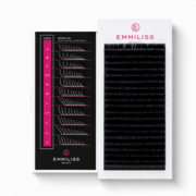 Вії Emmiliss чорні 21 лінія Mix CC 0.07 7-13 мм, фото 1