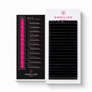 Ресницы Emmiliss beauty  черные 21 линий L 0.07 10 мм, фото 1