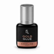 Клей для наращивания ресниц Emmiliss Gold 0.5 с 10 мл черный, фото 5