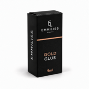 Клей для наращивания ресниц Emmiliss Gold 0.5 с 5 мл черный, фото 1
