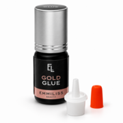 Клей для наращивания ресниц Emmiliss Gold 0.5 с 3 мл черный, фото 2