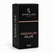 Клей для нарощування вій Emmiliss Premium 1 с 5 мл чорний, фото 4