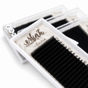 Вії Aurora Mink чорні 20 ліній CC 0.085 6 мм, фото 3