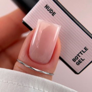 Гель моделирующий Biblioteka Bottle Gel № 04 Nude Телесный 10 мл, фото 3