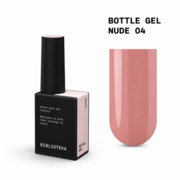 Гель моделирующий Biblioteka Bottle Gel № 04 Nude Телесный 10 мл, фото 1