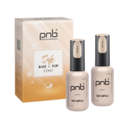 Набор безопасных покрытий PNB Safe Base + Top Coat Set 2 шт по 8 мл, фото 1