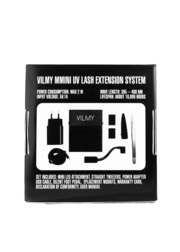 Лампа Mini UV для нарощування вій Vilmy 2 W чорна, фото 4