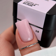 Гель моделюючий Biblioteka Builder Gel Luster №19 Bloom  Рожевий із шиммером 30 мл, фото 6