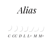 Ресницы Alias ​​черные 16 линий Mix D 0.085, 8-14 мм УЦЕНКА, фото 3