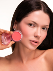 Румяна кремовая Zola Cream Blush Coral Pop, фото 7