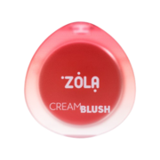 Румяна кремовая Zola Cream Blush Coral Pop, фото 1