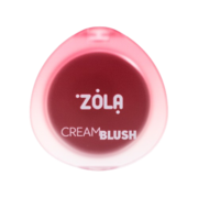 Рум'яна кремові Zola Cream Blush Soft Berry, фото 1