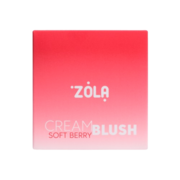Рум'яна кремові Zola Cream Blush Soft Berry, фото 3