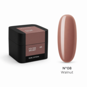 Гель моделирующий Biblioteka Builder Gel Filter №08 Walnut Орех 15 мл, фото 1